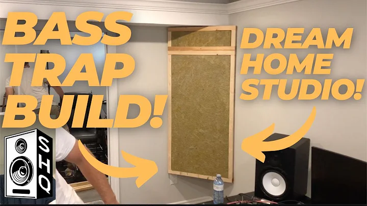 DREAM HOME STUDIO SETUP! BUILDING BASS TRAPS AND CUSTOM TRIM