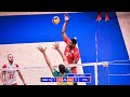 Wilfredo leon dominated against brazil in volleyball nations league 2023 