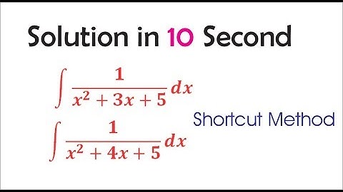 Integration Shortcut Tricks | Method | Calculus Tutorial | Quick Maths | Maths Tricks