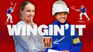 England players in the ultimate duel... | Wingin' It: S1 Ep 3