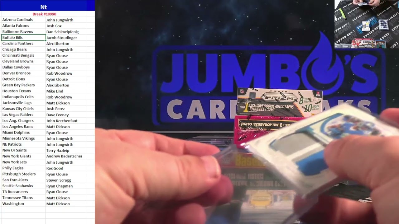 BREAK #10990   National Treasures