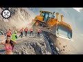 101 Jaw-Dropping Most Dangerous Bulldozer Operator Skills | Heavy Equipment Fails #129