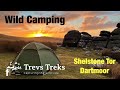 Wild camping Shelstone Tor Dartmoor Naturehike cloud peak 2.