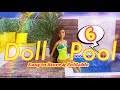 DIY - How to Make: Doll Pool 6 | Easy to Store & Foldable