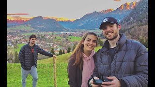 My Brother's First Time In The German Alps
