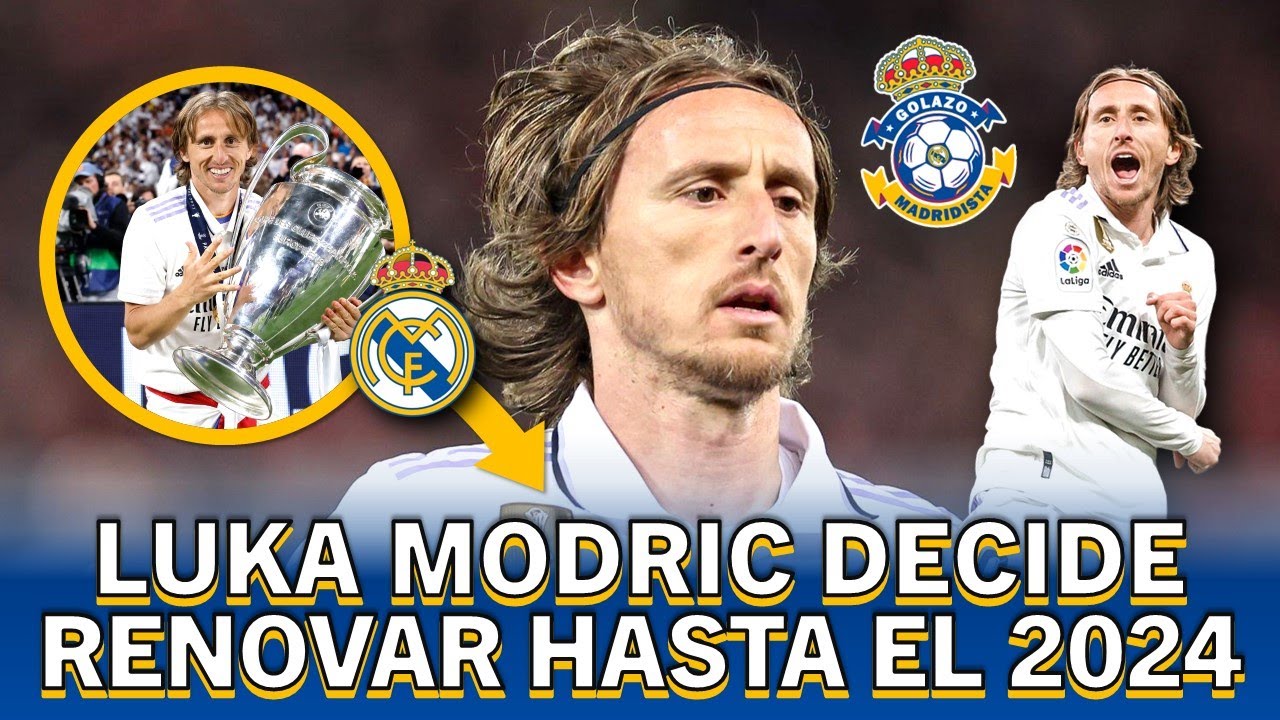 MODRIC rechaza €200 millones de Arabia para renovar por el Real Madrid ...