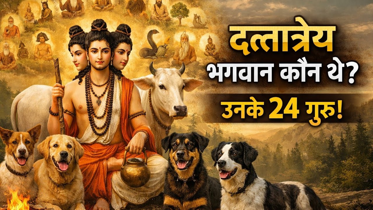 दत्तात्रेय कौन थे? | 24 गुरुओं की अद्भुत सीख