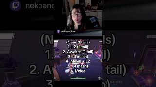 Controller button map for White Fox combo