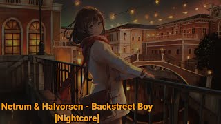 Netrum  Halvorsen  Backstreet Boy nightcore