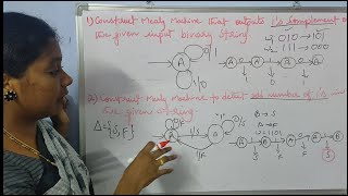 Lecture 46 Example problems on Mealy machine