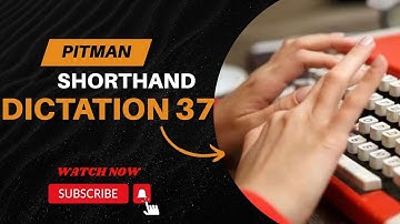 📝Pitman Shorthand Exercise: 37 | Dictation | New Era | The Edutainment Channel |
