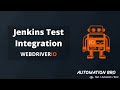 Integrate Tests with Jenkins - WebdriverIO | #19