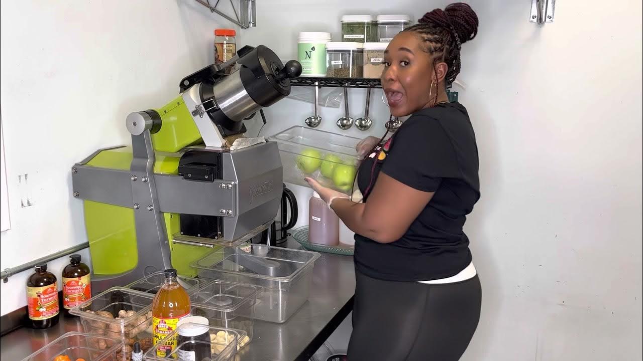 Making antibiotic/Ginger shots on my Goodnature X1 mini commercial