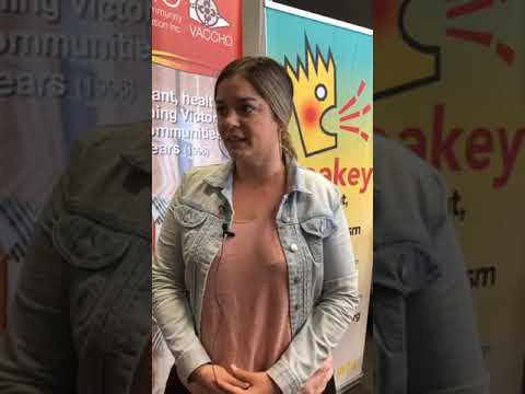VACCHO on nutrition at #CroakeyGO #VicVotes