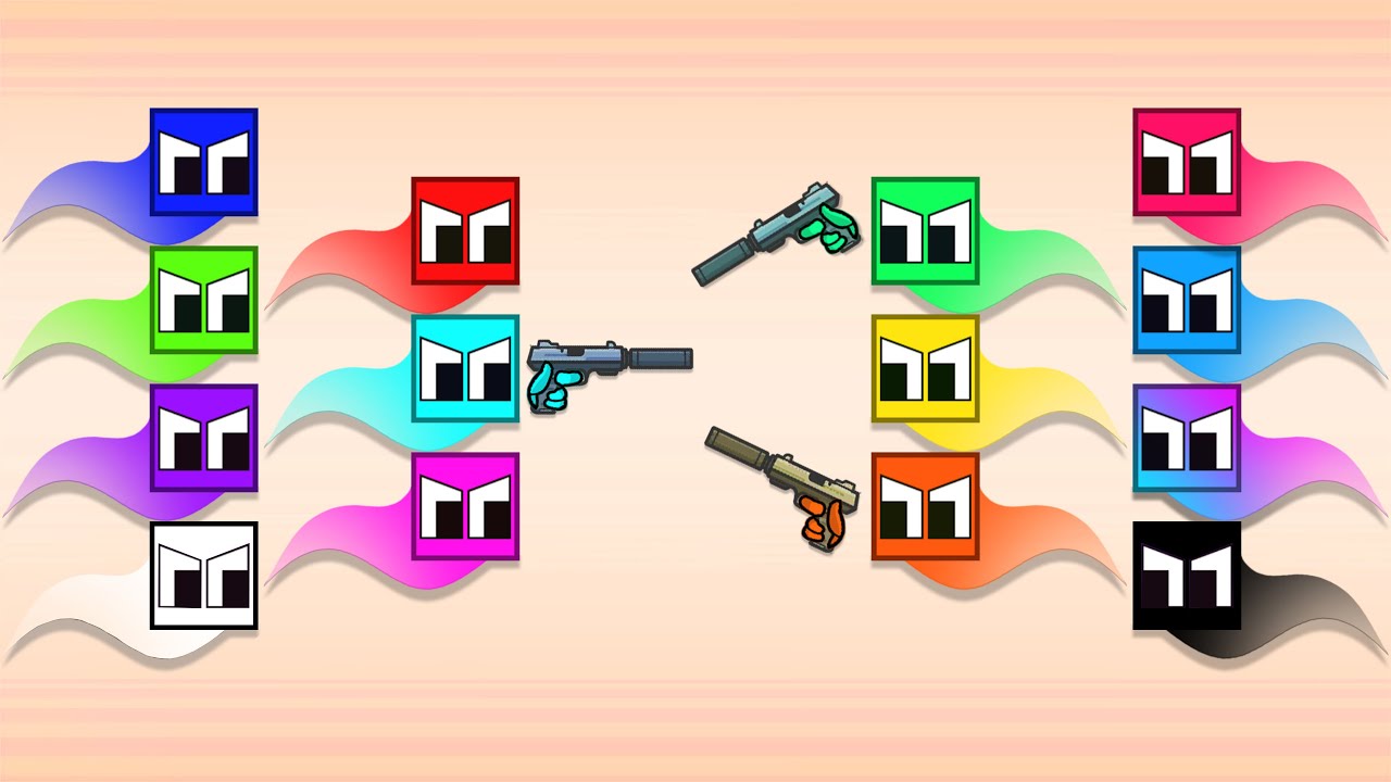 Pistol Arena - 20 Squares, 1 Gun | Square League