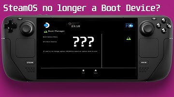 Steam Deck - Fix missing SteamOS boot option, Fix NTFS read-only