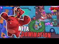 Nita Domination | Brawl Stars Wins | Gameplay