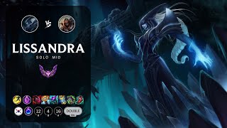 Lissandra Mid vs Zed - KR Master Patch 14.6