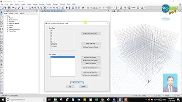 New ETABS 17 TUTORIAL-03 | Advanced Grid System Editing Options | Shaik Qamaruddin