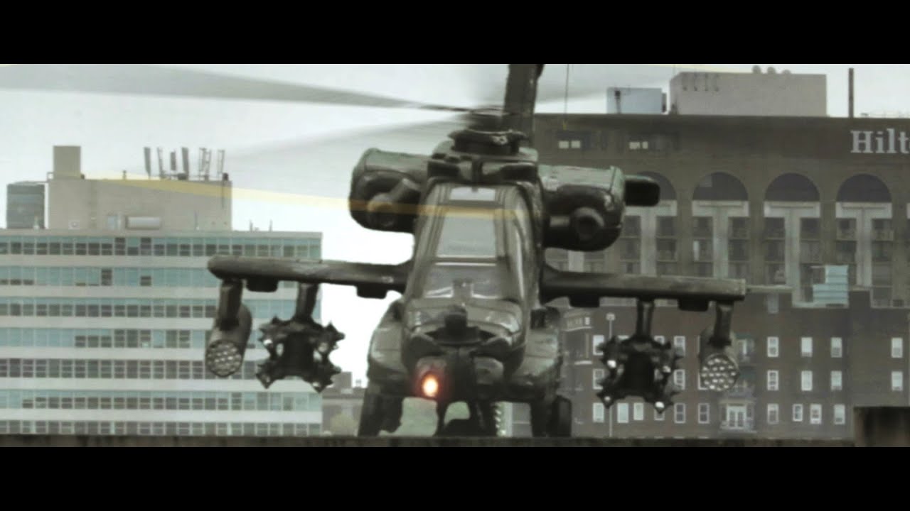 Chopper (AH 64 Apache Scale Model VFX)