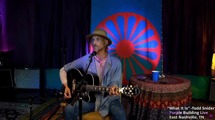 Todd Snider - "Visions of Johanna" (Bob Dylan)