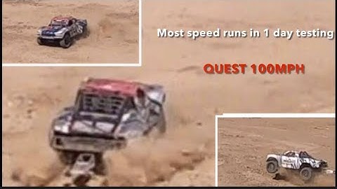 Arrma Mojave Off-road Speed passes Center Diff Fluid changes? Most passes in one day ?