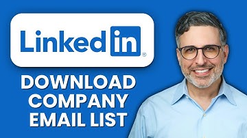 NEW! How to Download Company Email List from LinkedIn (2025) 📥 | Export B2B Leads & Build Lists