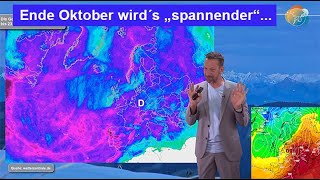 Ende Oktober Wirds Spannender Mit Tiefs, Davor Viel Grau Wenig Sonne. Wetterbericht 09.-16.10.25.