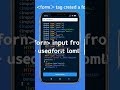 HTML Forms Explained in 8 Seconds 🔥 | Beginner Tutorial