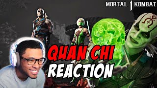 Quan Chi Is...different Mortal Kombat 1 - Quan Chikhameleon Reveal Trailer Reaction