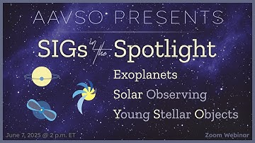 SIGs in the Spotlight: Exoplanets, Solar & Young Stellar Objects