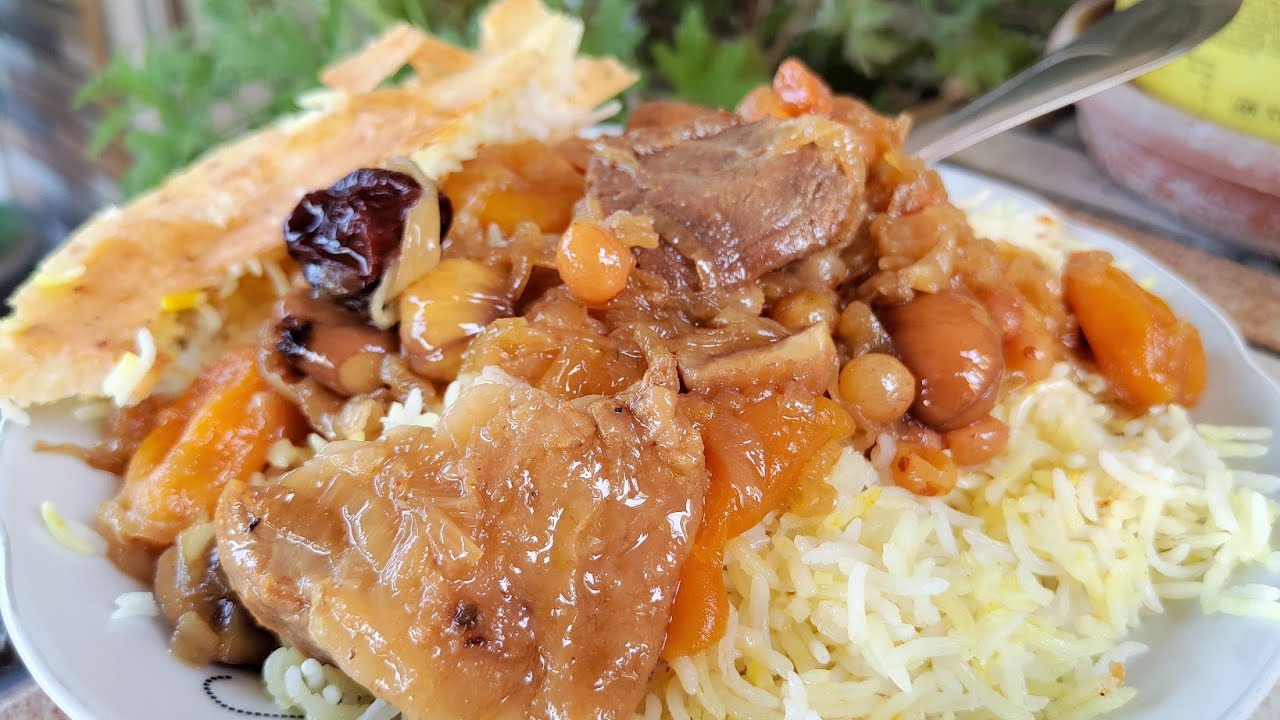 Aş-qara Plov. Turşu Qovurmalı Plovun hazırlanması. Azərbaycan mətbəxi ...