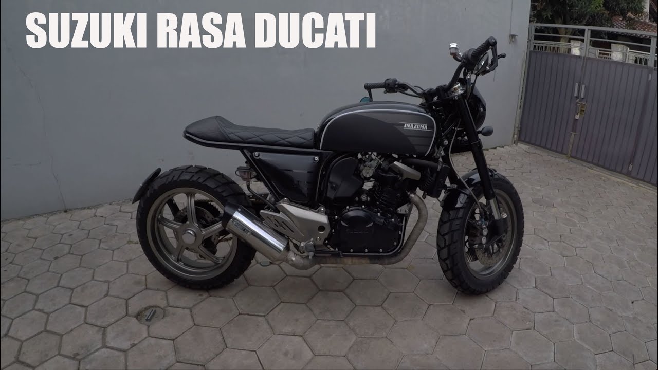 MotoVLog Suzuki Inazuma 250 Custom Urban Tracker Dari Papua