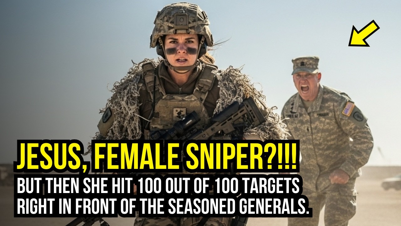 Can I Borrow Your Rifle for a Minute? — Marine Snipers Failed; She Hit 100 Targets in One Try