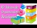 10 Mejores Organizadores Reciclados - Ecobrisa