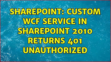 Sharepoint: Custom WCF service in Sharepoint 2010 returns 401 Unauthorized