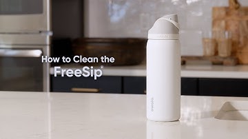 How to clean your Owala® FreeSip® Water Bottle