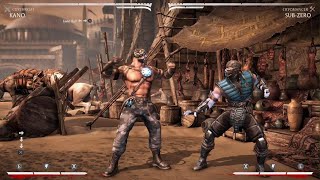 MKX 72% Kano corner combo (cut throat)