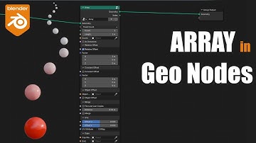 Make the Array Modifier in Geo Nodes