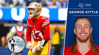 Dear Cam Newton, Brock Purdy Is NOT a “Game Manager." Yours Truly, George Kittle | Rich Eisen Show