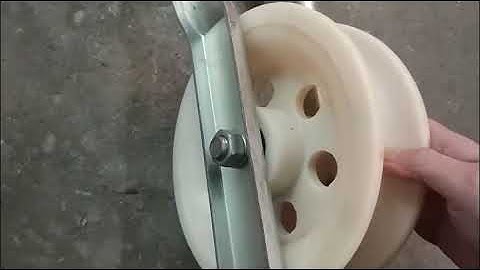 Sheave Hook Cable Roller Wheel pulley Nylon Aluminium alloy Single Stringing Block