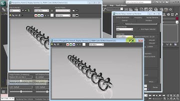 3ds max, mental ray   DOF   Bokeh   tutorial   HD 720p