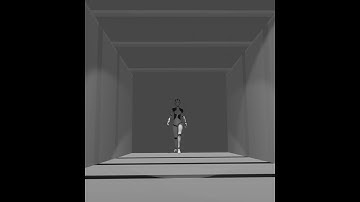 Android QRVi-1 alpha testing #blender #cyborg #female