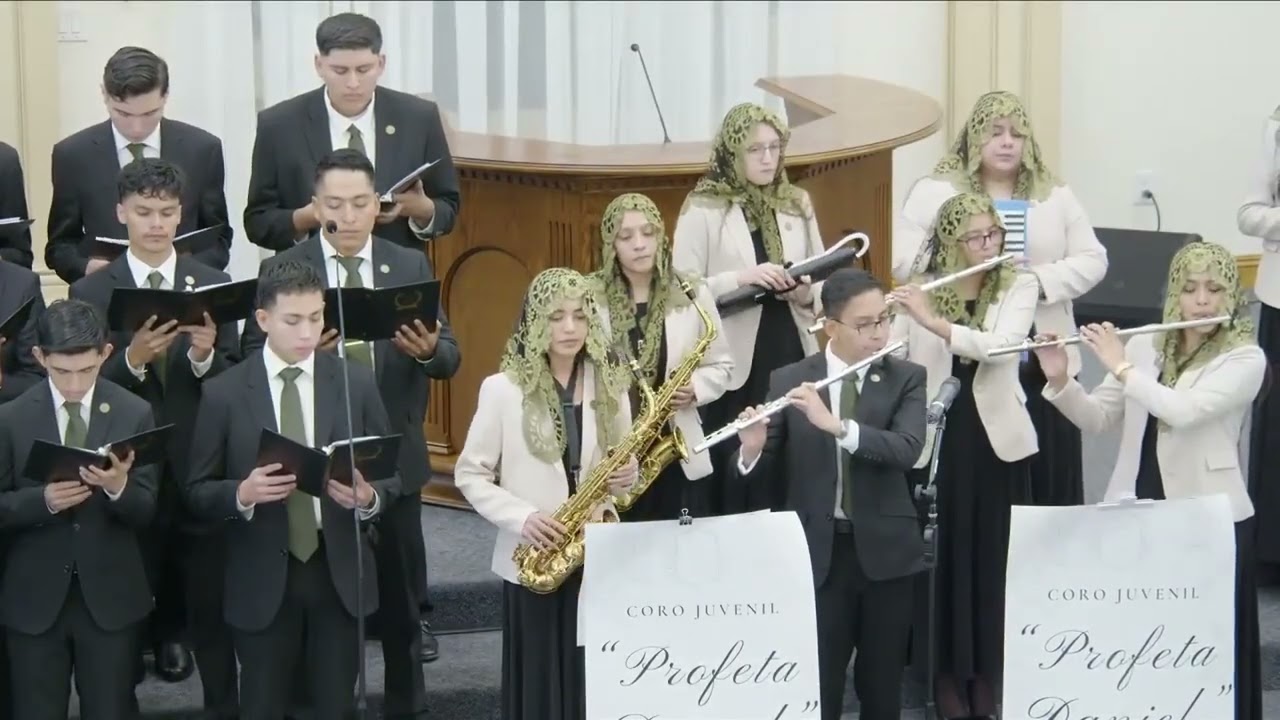 IECE ARLETA CA USA | Con nosotros en el fuego | Coro Juvenil Profeta Daniel | 51 Fiesta Juvenil |