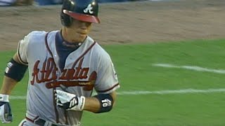 ATL@NYM: Chipper homers off Hershiser in the 1st inning