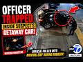 How Did This Officer End Up INSIDE the Suspect’s Car?