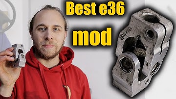 The best BMW e36 mod ever with oem part