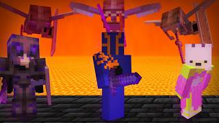 I Created a NETHER EMPIRE In Hardcore Minecraft