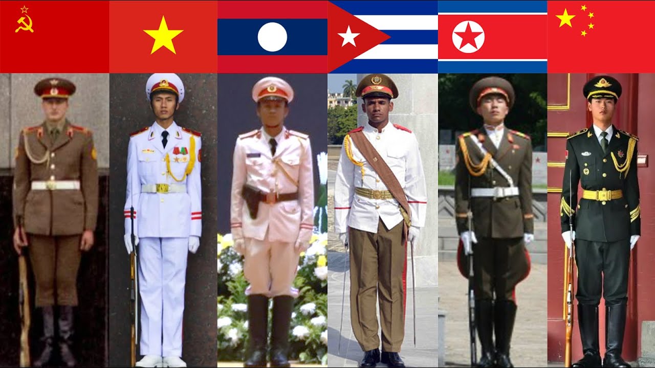 Почетный караул социалистических государств