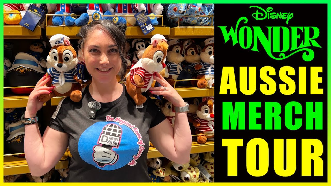 Disney Wonder Merchandise Tour Australian & NZ Season 24/25 😃👍🏼🏰🇦🇺